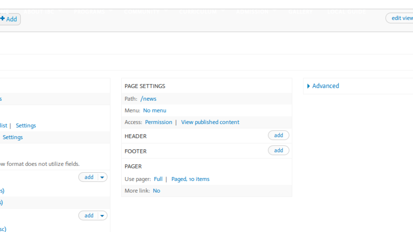 Drupal Views: More link" is not showing/displaying. How to solve the problem?